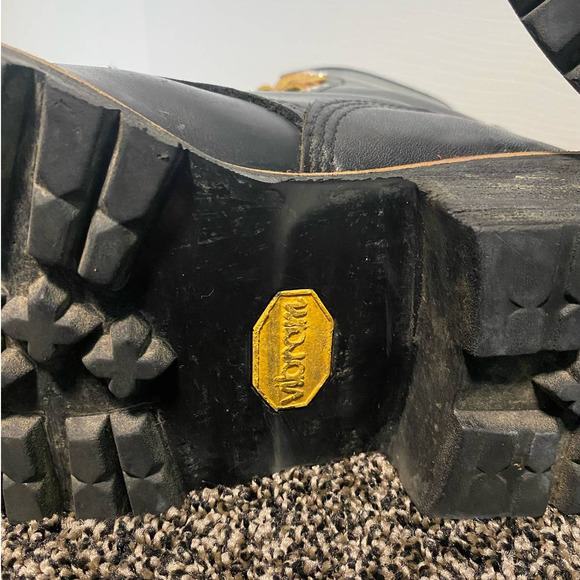 Red Wing Shoes Black Leather Boots - Picture 8 of 9